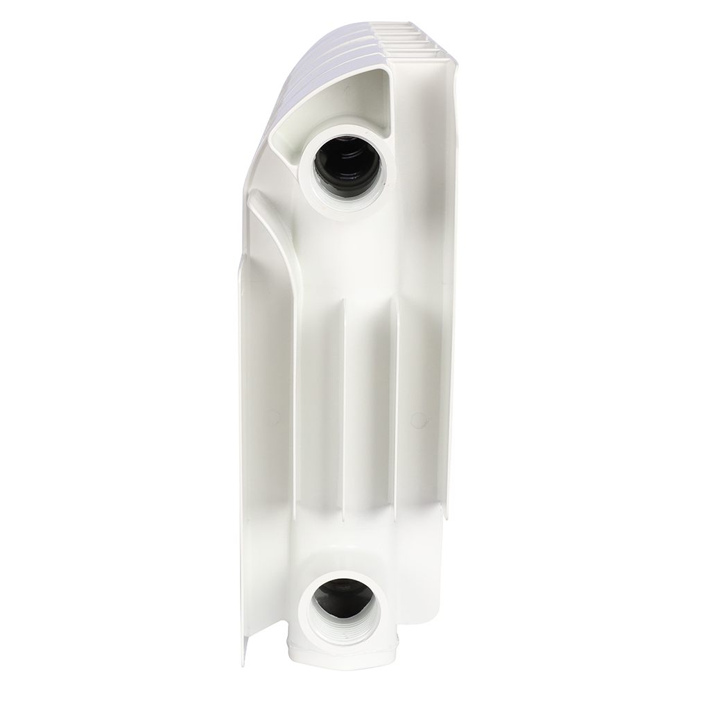 Радиатор алюминиевый Global VOX- R 200 12 секций боковое подключение (белый RAL 9010), VX02001012