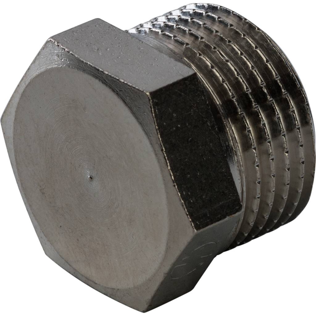 Заглушка STOUT НР никелированная 3/8, SFT-0025-000038