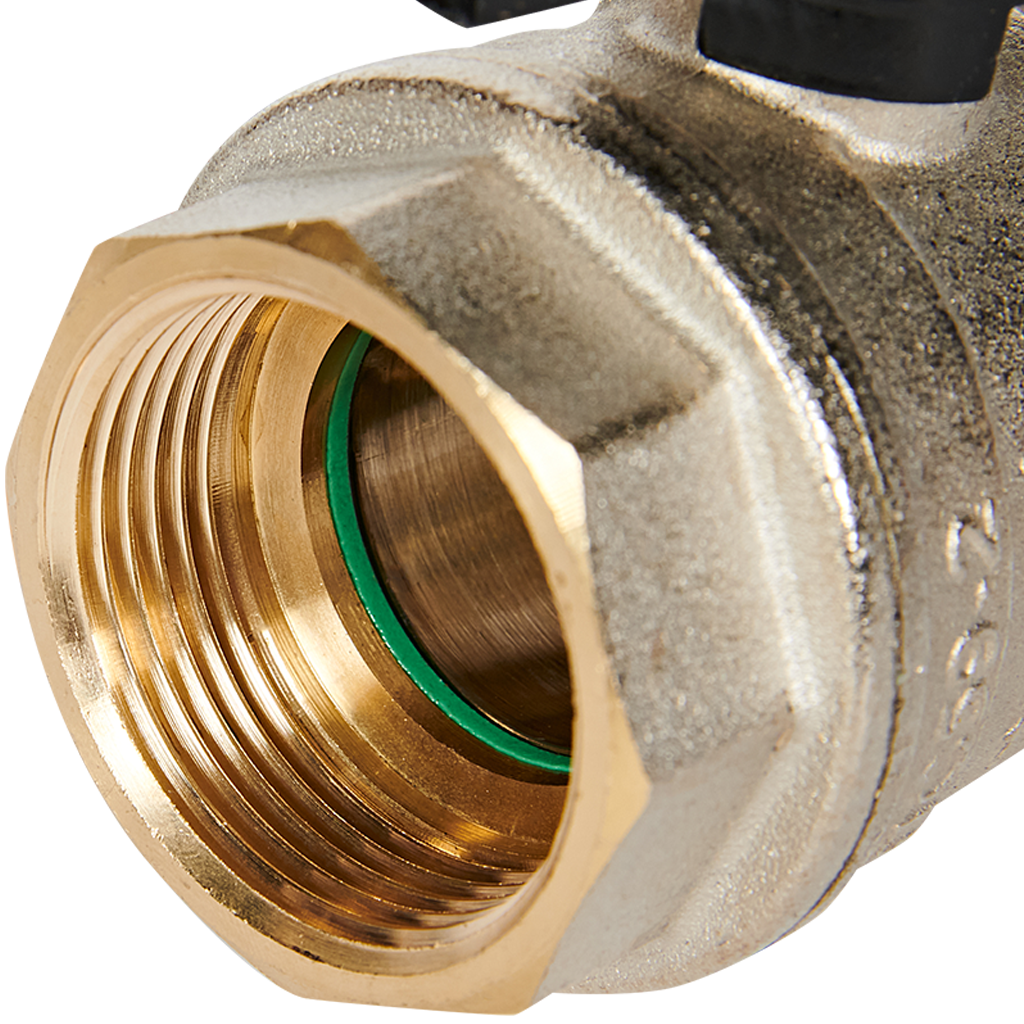 Кран шаровой BUGATTI Oregon (ручка-бабочка) внут-внут резьба 1 1/4