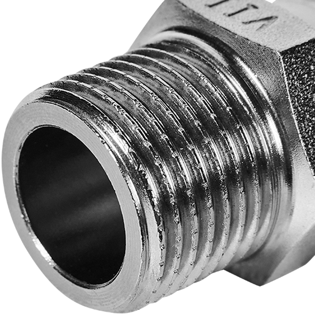 Переходник-НР ROMMER 18х1/2 из нержавеющей стали прессовой