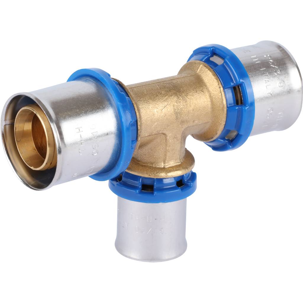 Тройник APE переходной 26х20х26 для металлопластиковых труб прессовой, ARL2400323