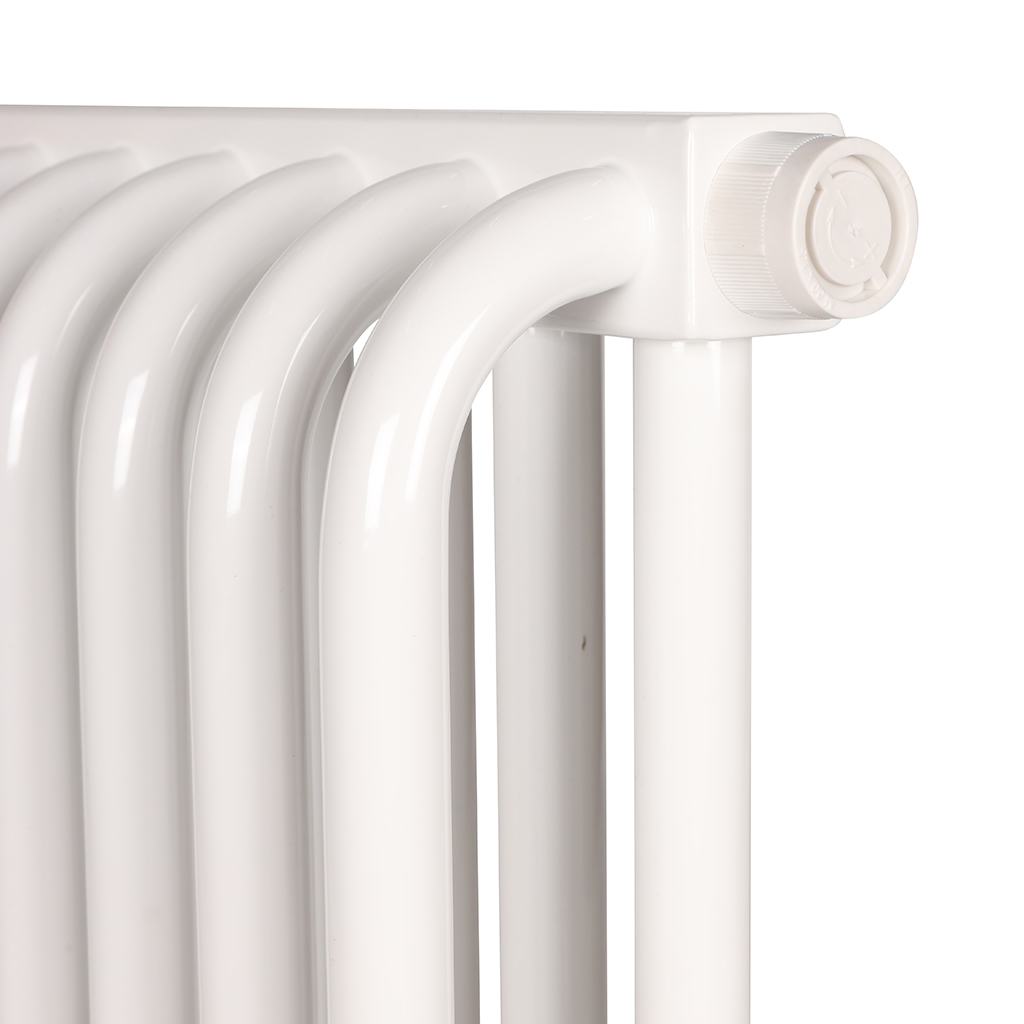 2-х трубчатый стальной радиатор ROMMER RST 2030/26 секций боковое подключение RAL9016, RST-203026-010