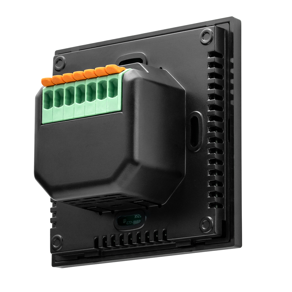 Терморегулятор электронный Теплолюкс Solus Zen Wi-Fi черный/черный, 100000379400