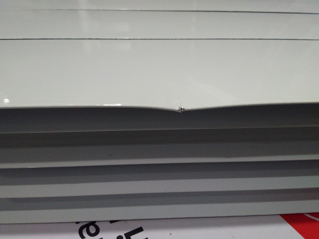 Уцененный товар (скол ламели, вмятины, царапины (БОЙ СКЛАДА) ): Радиатор алюминиевый ROMMER Profi 500 8 секции (AL500-80-80-100) (RAL9016), RAL-1210-050008