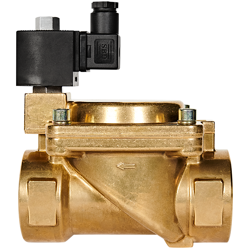 Клапан соленоидный (электромагнитный) STOUT непрямого (пилотного) действия НО 24В G2 SSV-0040-024050