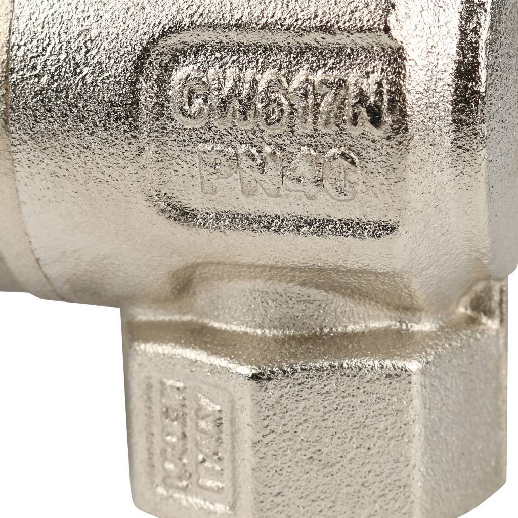 Кран шаровой Itap угловой полнопроходной IDEAL 298 3/4 (бабочка), американка, 36363