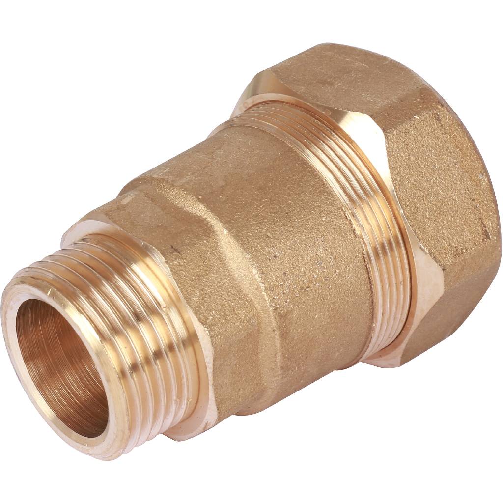 Муфта TIEMME 1 НP для стальных труб, латунь, 1500056