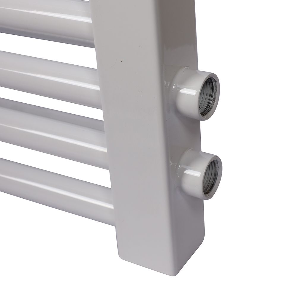 2-х трубчатый радиатор стальной ROMMER RST 2175/12 секций нижнее правое подключение RAL9016, RST-217512-020