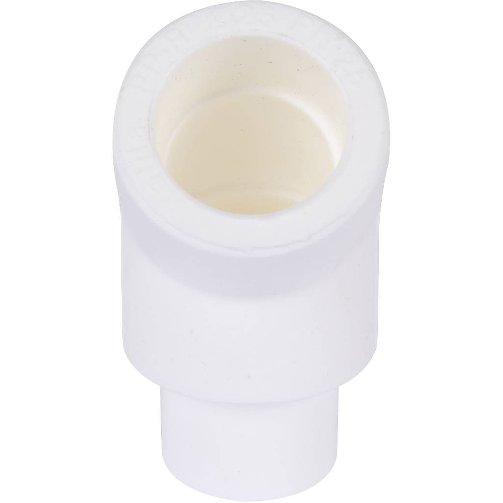 Угольник 45* Kalde d=25 вн\нар (цвет белый), 3212-elt-250045