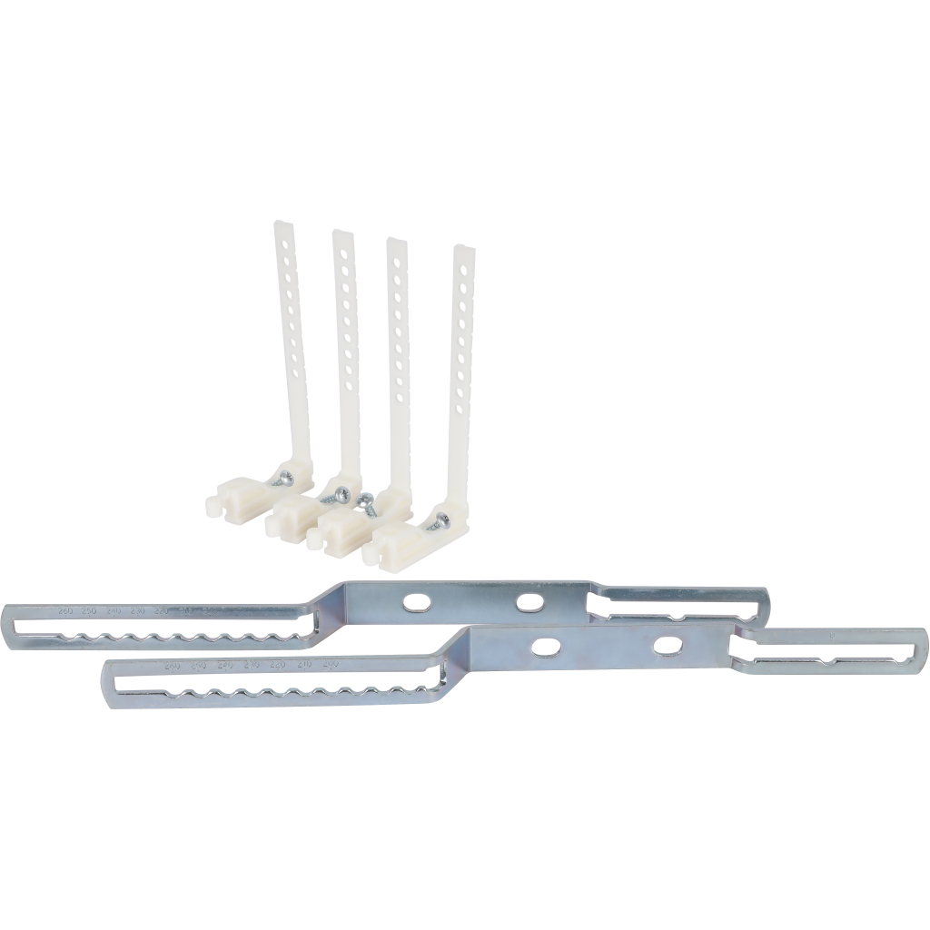 Универсальный регулируемый кронштейн STOUT (комплект 2 шт, цена за 2 шт) для коллекторов