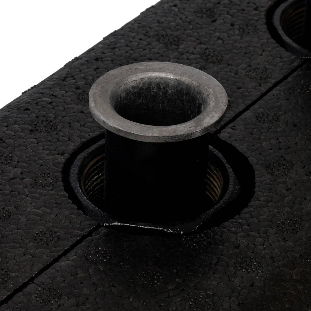 Стальной распределительный коллектор STOUT SDG-0018 3 отопительных контура с гидравлическим разделителем DN 25