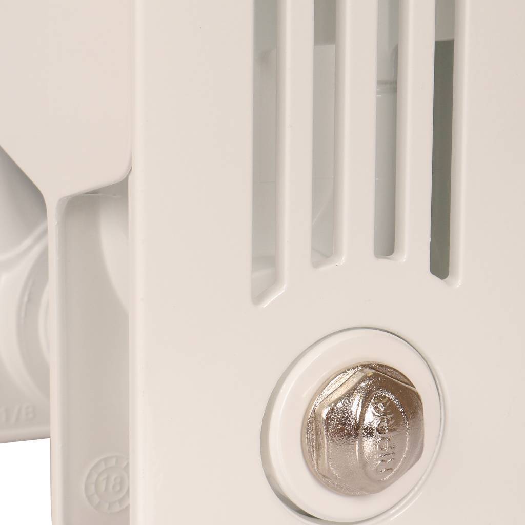 Радиатор биметаллический RIFAR SUPReMO VENTIL 500 SVR 6 секций нижнее правое подключение (белый RAL 9016), 4RS50.VR-6