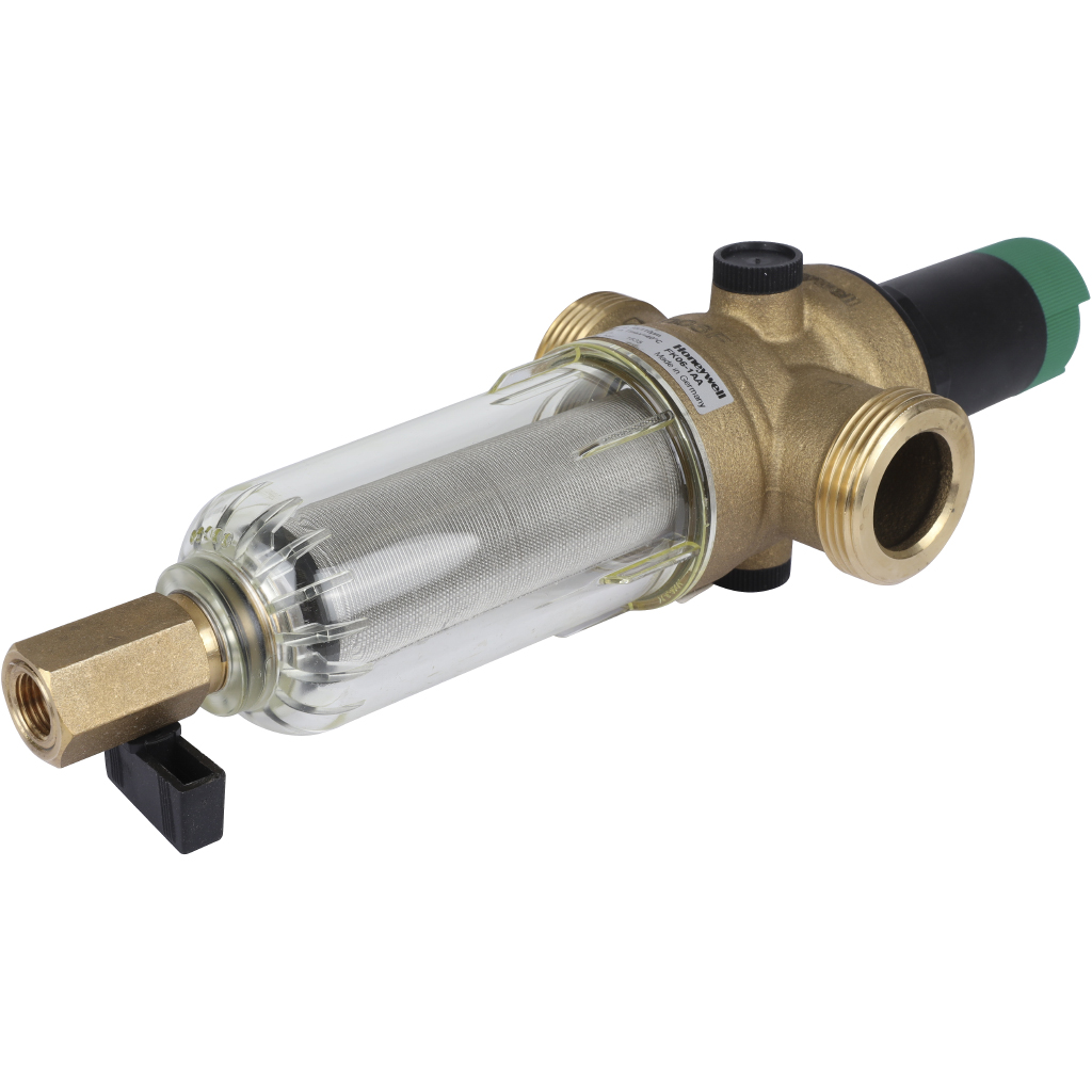 Honeywell (Resideo Braukmann) FK06-1 AAМ фильтр 100мк с редуктором давления, FK06-1AAM