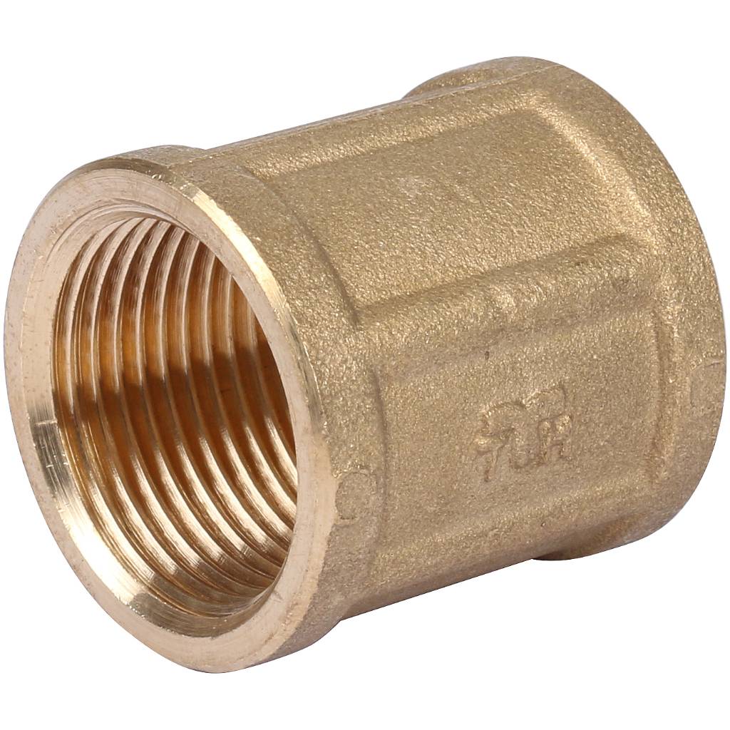 Муфта TIEMME ВВ 3/4х3/4 для стальных труб резьбовой, 1500047