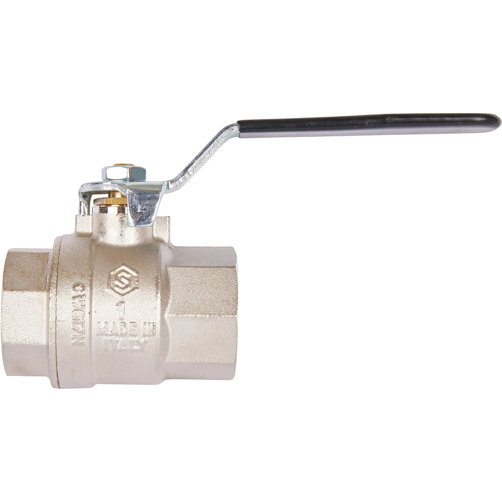 Кран шаровой STOUT полнопроходной, ВР/ВР, ручка рычаг 1, SVB-0001-000025