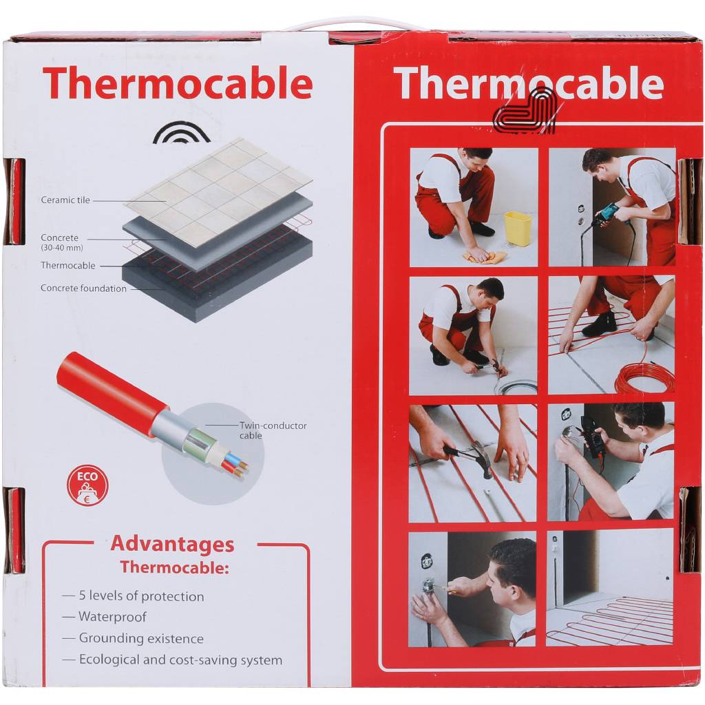 Термокабель THERMO SVK-20 (комплект без регулятора) 40 метров, SVK-20 040-0800