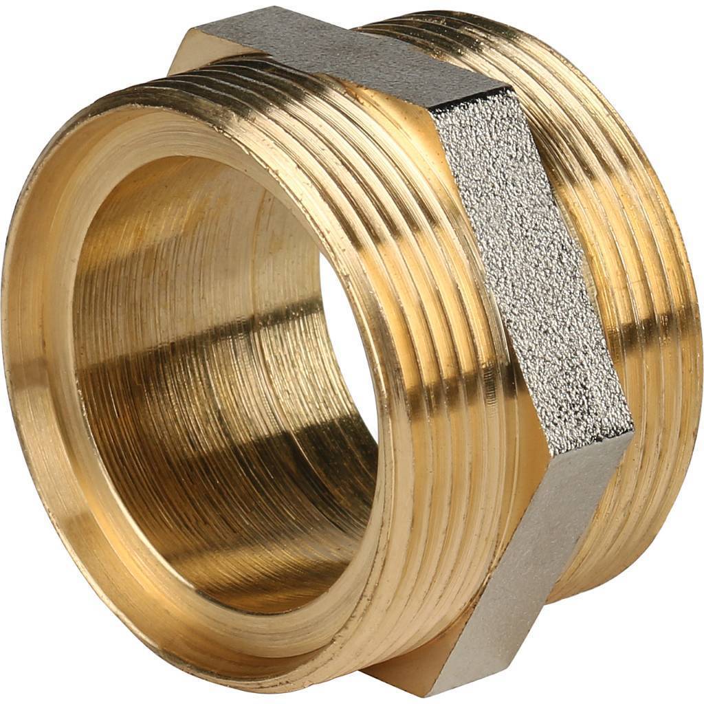 Муфта STOUT соединительная 32x32 для металлопластиковых труб винтовой, SFS-0005-000032