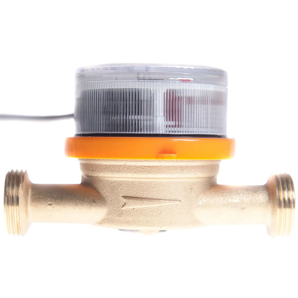 Счетчик воды импульсный Пульсар 80мм, Ду15, с монтажным комплектом,  универсальный МПИ 6 лет, Н00003019