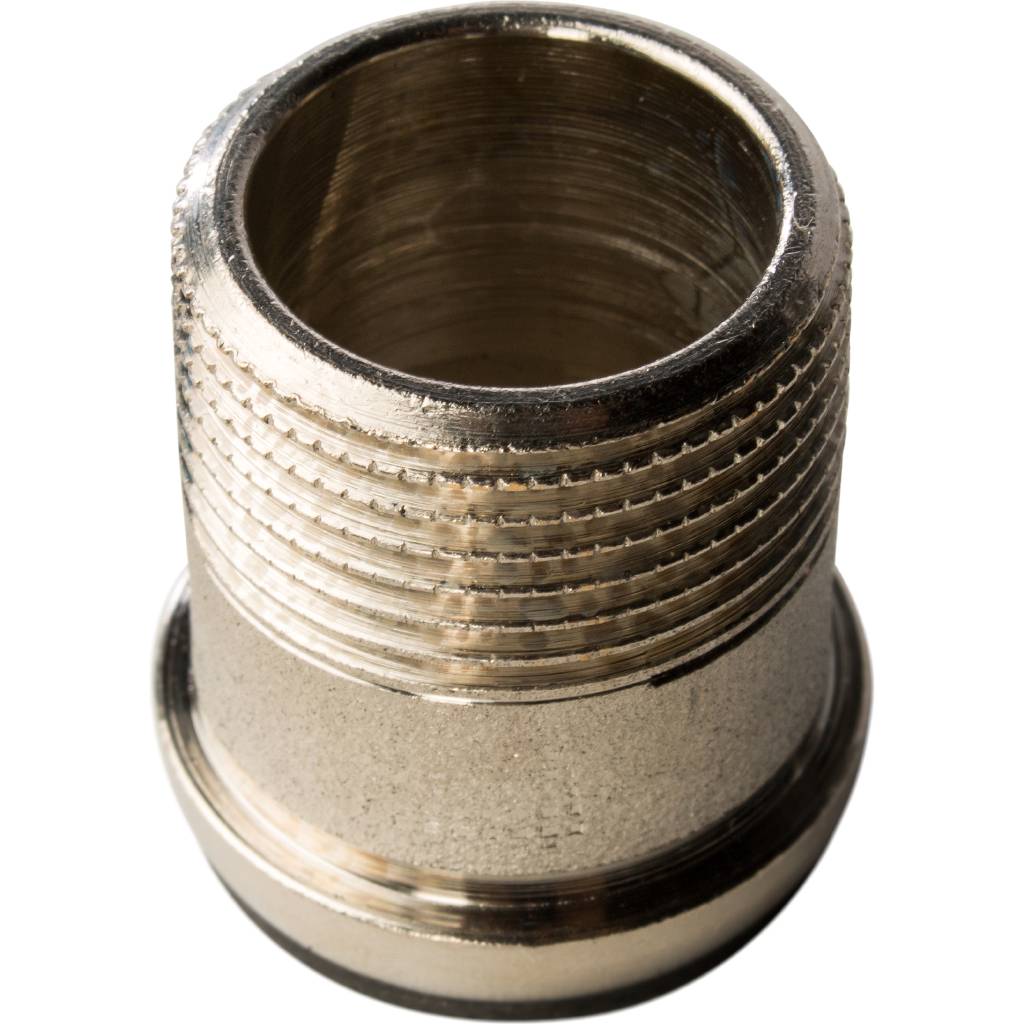 Кран шаровой полнопроходной STOUT угловой, ВР/НР, ручка бабочка 3/4, американка, SVB-0008-000020