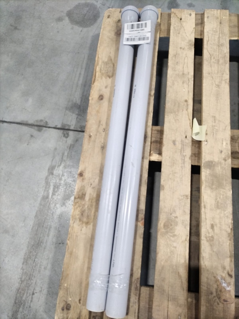 Уцененный товар (Не товарный вид / потёртости): Труба канализационная бесшумная STOUT 58х1000 мм, SKB-0001-058100