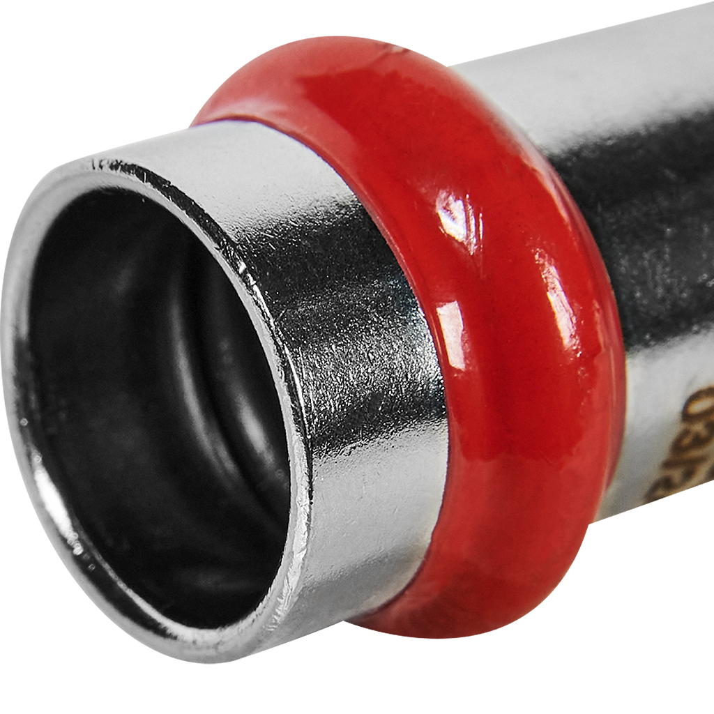 Муфта ROMMER надвижная, 15, из нержавеющей стали прессовой