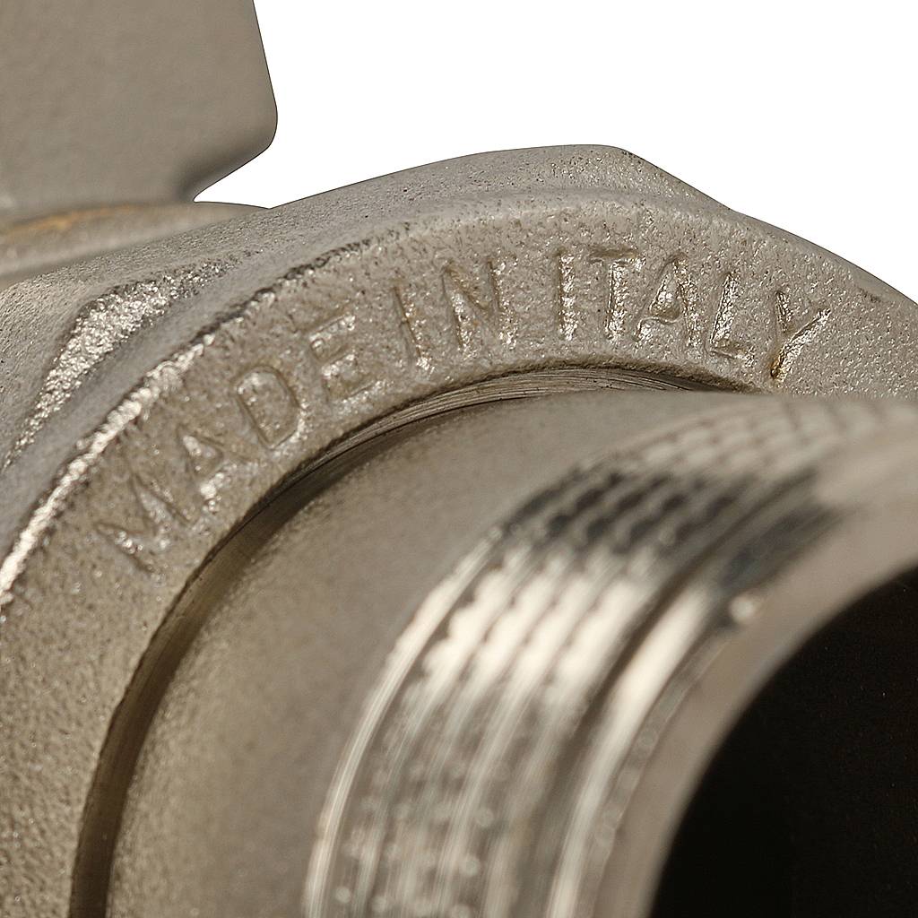 Кран шаровой Itap угловой полнопроходной IDEAL 298 1 (бабочка), американка, 36360