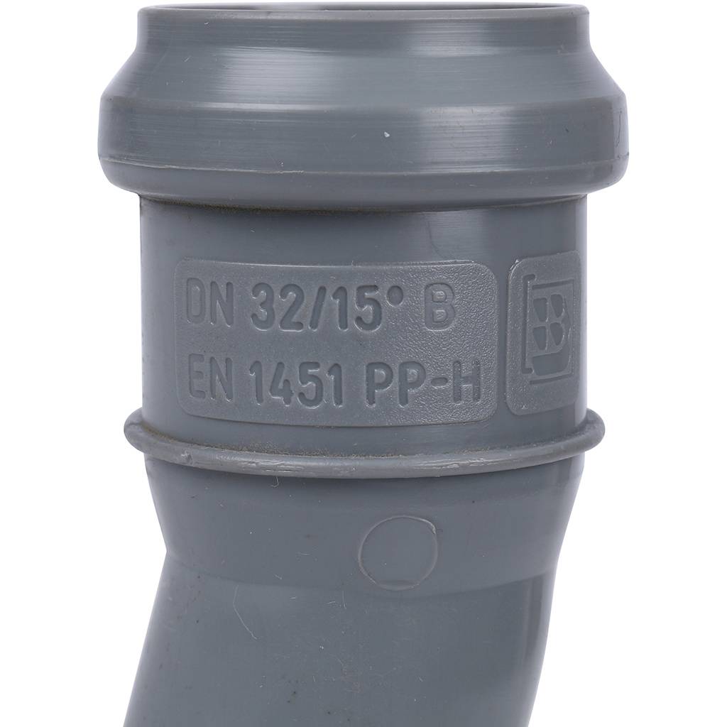 Отвод Sinikon СТАНДАРТ D32x15° Aquer, Kolano 32/15