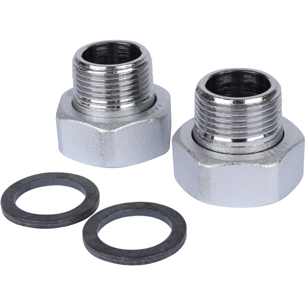 FAR  Редуктор хром. 3/4  (НР-НР), с манометром