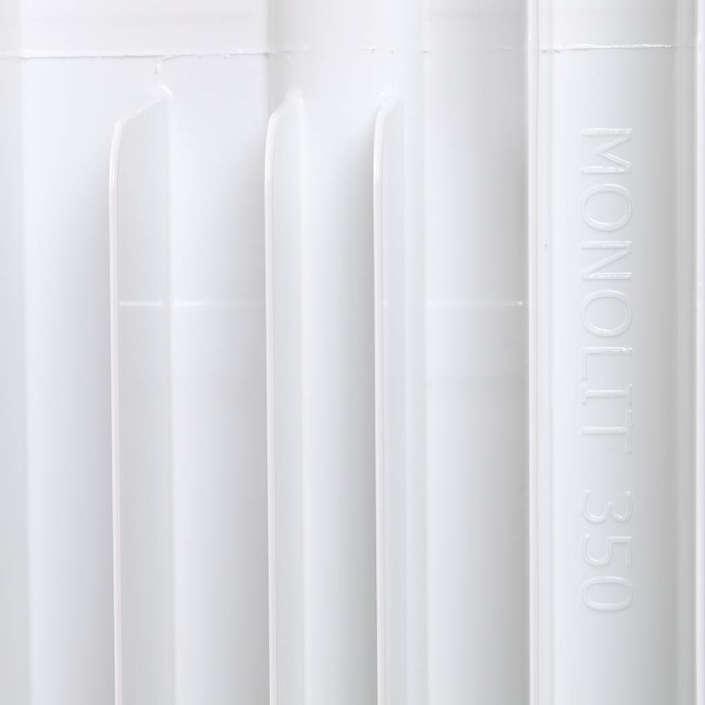 Радиатор биметаллический RIFAR MONOLIT 350 14 секций боковое подключение (белый RAL 9016), 3RM35-14