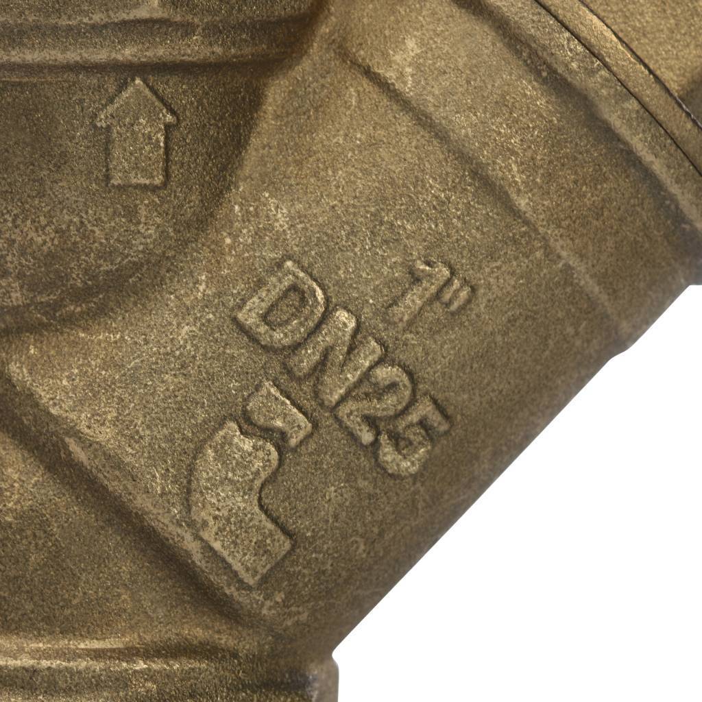 Фильтр сетчатый косой STOUT SFW 1 500 мкр., SFW-0001-000025