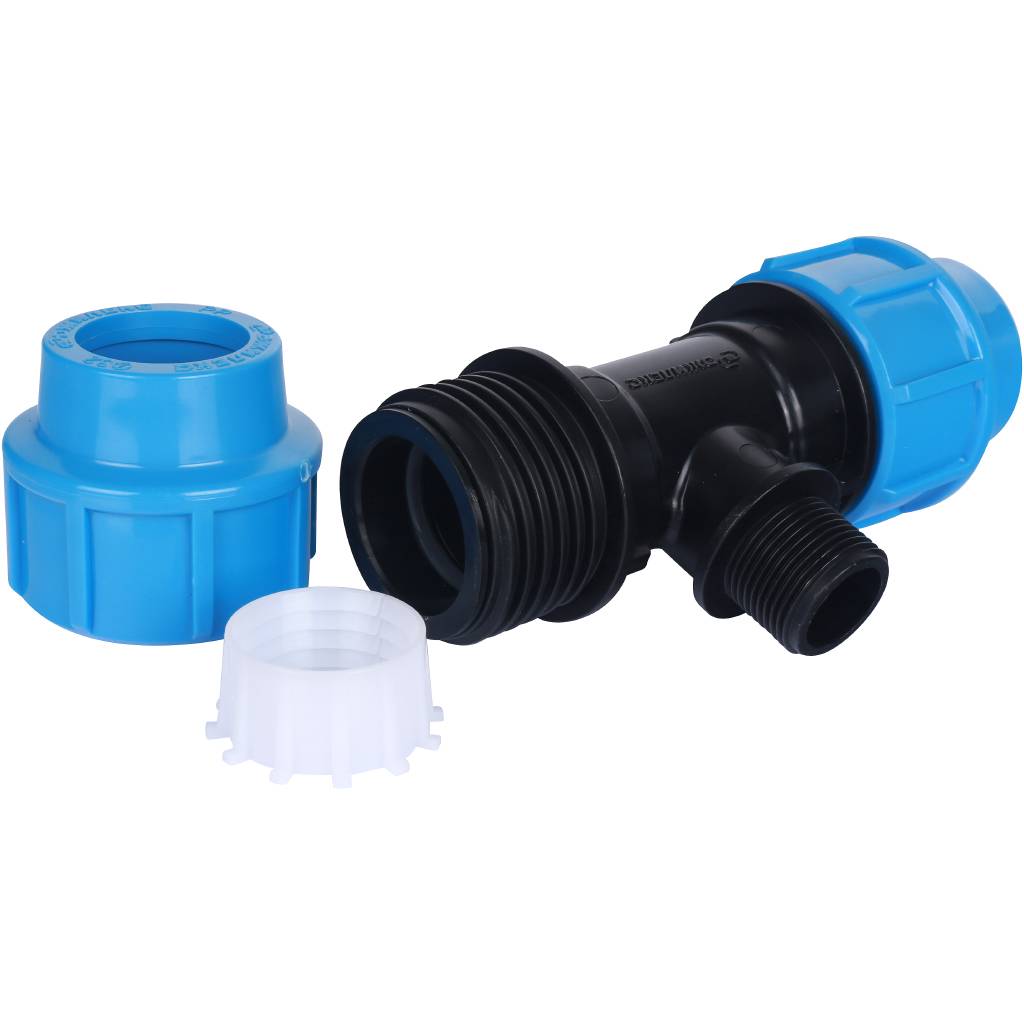 Тройник Джилекс с наружной трубной резьбой 32 x 3/4”x 32, 9439