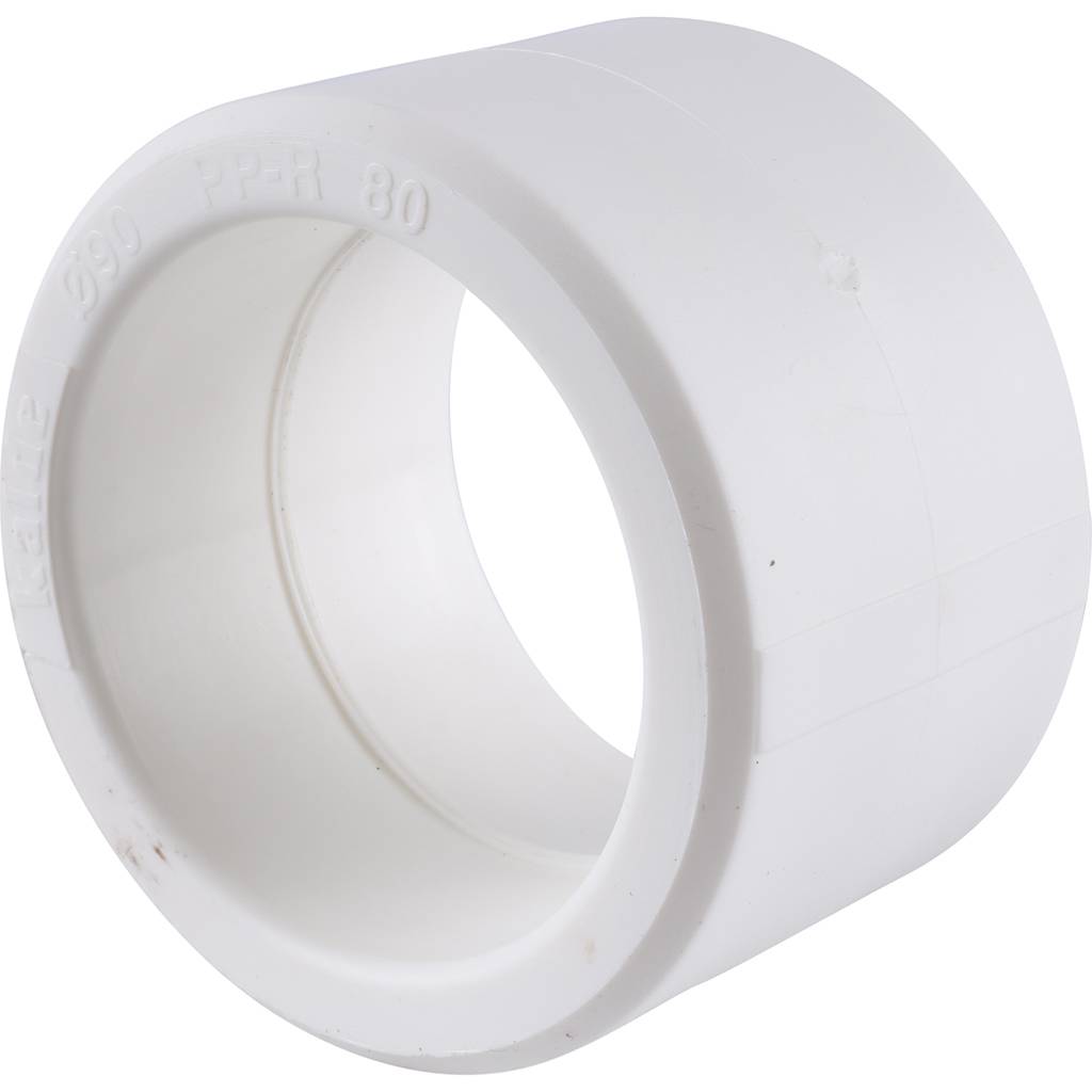 Муфта Kalde d=90 для полипропиленовых труб под сварку (цвет белый), 3212-muf-900000