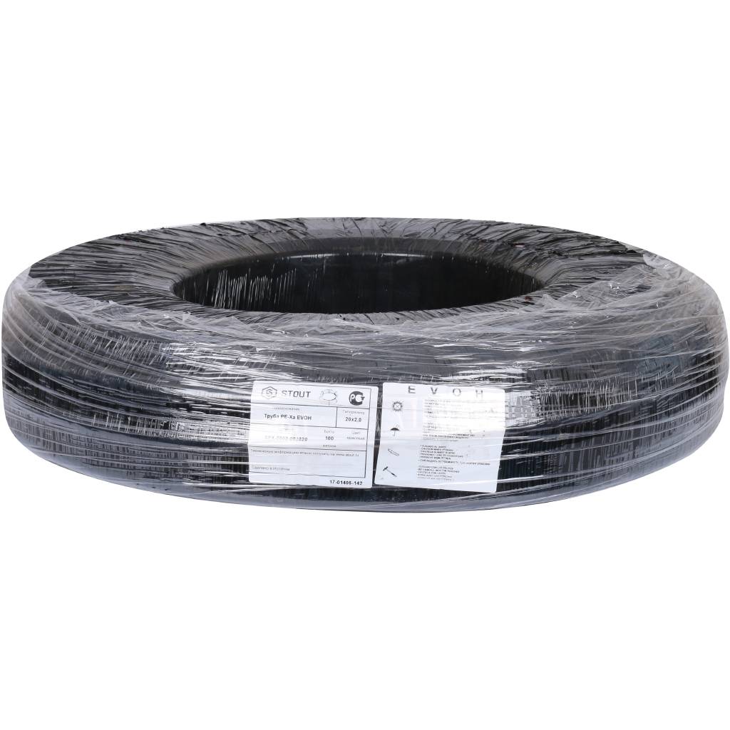 Труба из сшитого полиэтилена STOUT PEX 20х2, SPX-0002-002020