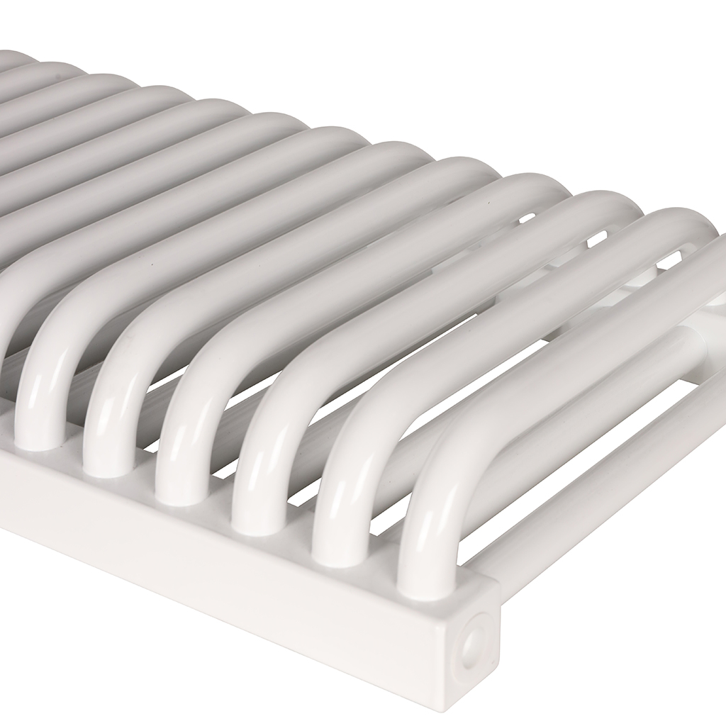 2-х трубчатый стальной радиатор ROMMER RST 2030/22 секции боковое подключение RAL9016