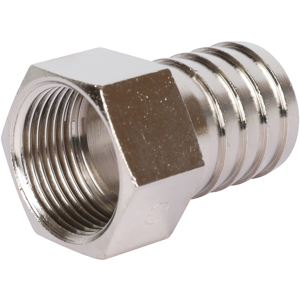 Штуцер STOUT ВР никелированный 3/4 x25, SFT-0066-003425