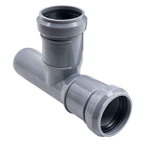 Тройник ВК ПП 32/32х87, серый,РТП