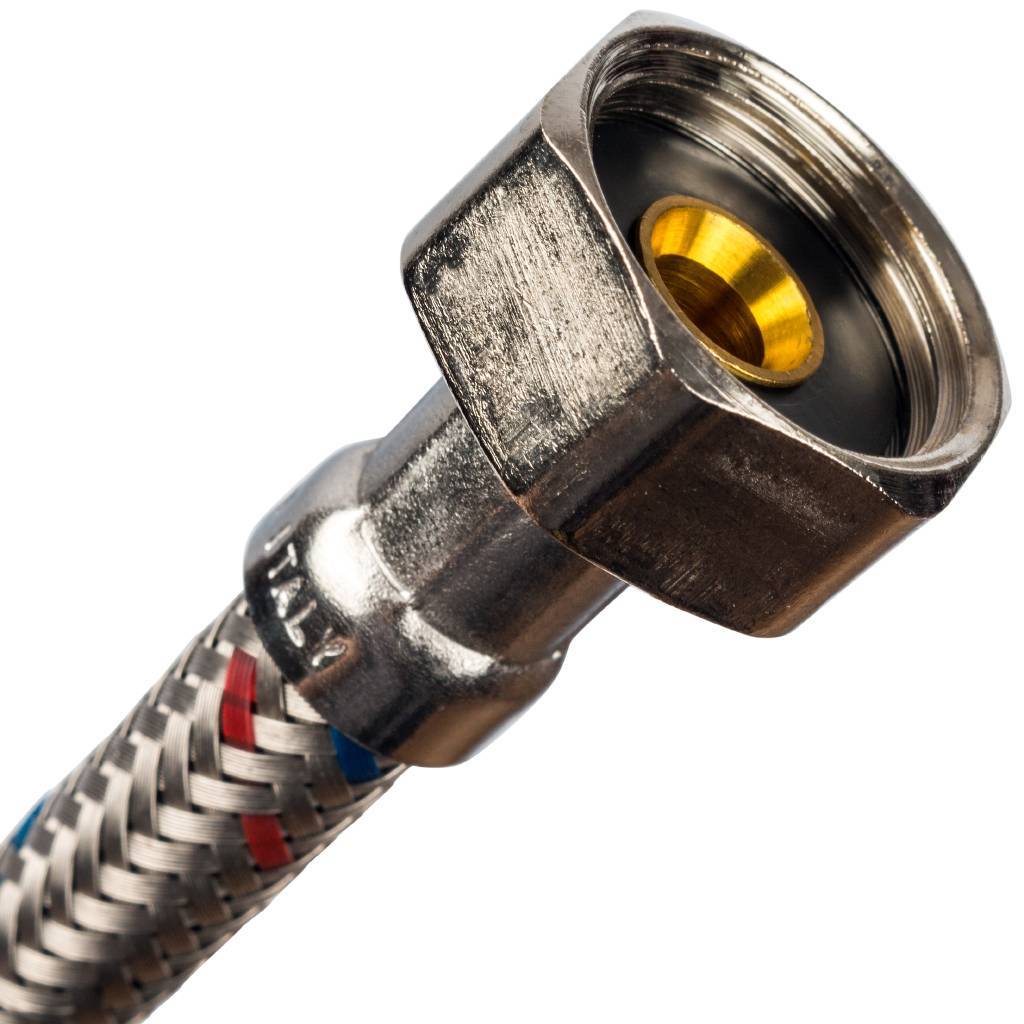 Гибкая подводка для воды STOUT M 10 (35мм) х ВР 1/2, длина 400 мм, SHF-0045-351015