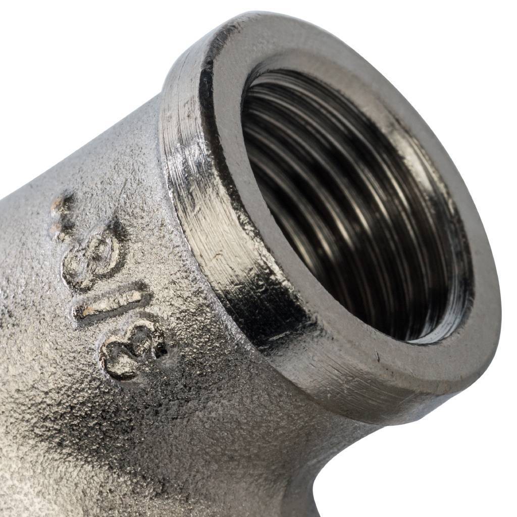 Угольник STOUT НВ никелированный 3/8, SFT-0012-000038