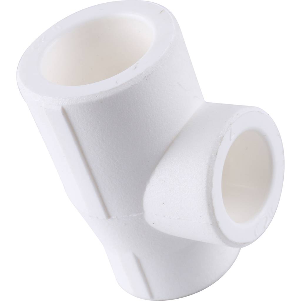 Тройник переходной Kalde 25х20х20 для полипропиленовых труб под сварку (цвет белый), 3212-tio-252020