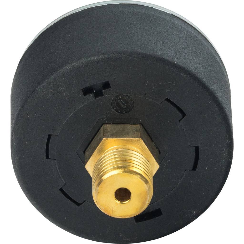 Манометр аксиальный WATTS 50 мм 1/4 давление 16 бар