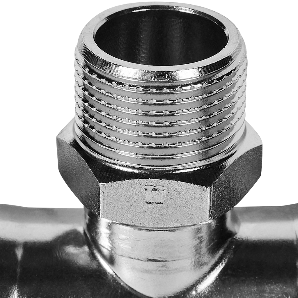 Тройник-переходник ROMMER ВПр-НР 28х3/4 из нержавеющей стали прессовой