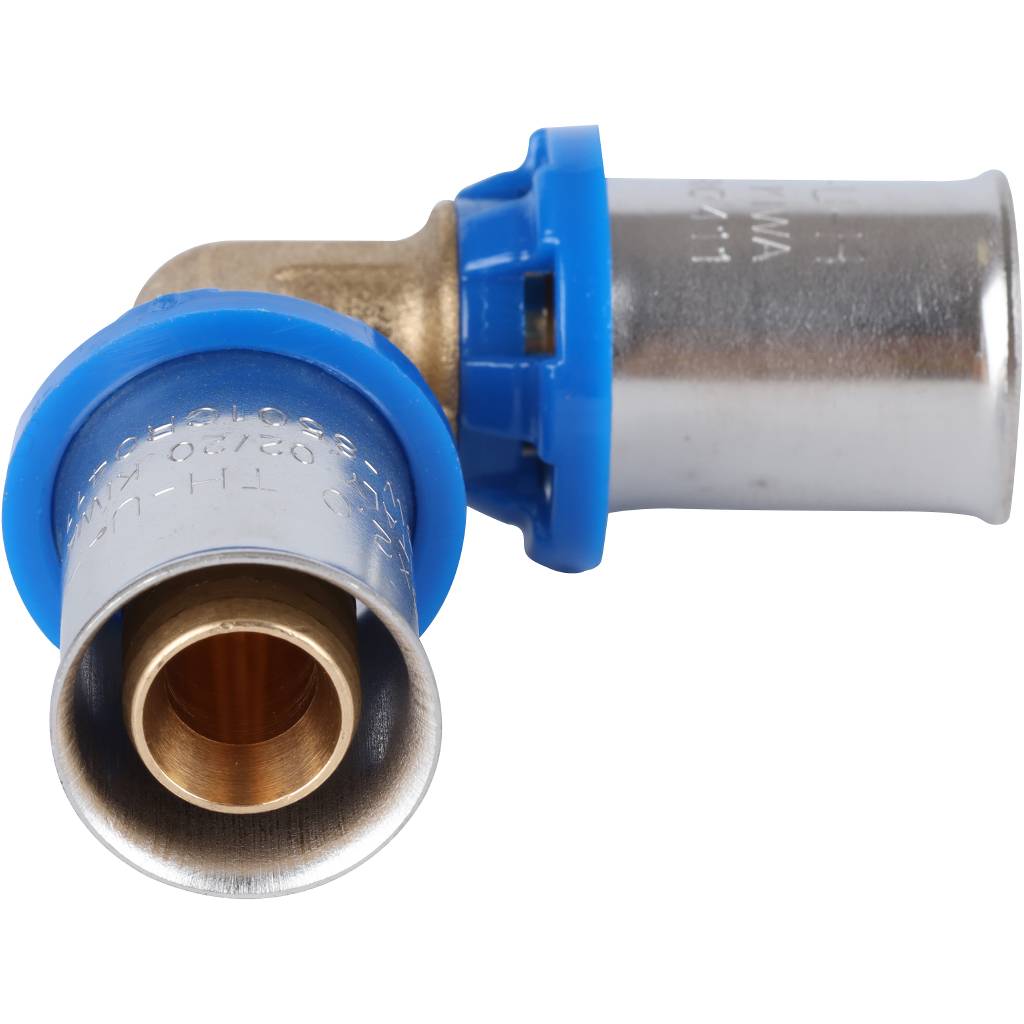 APE Угольник APE 90° 16х16 для металлопластиковых труб прессовой, ARL3200110