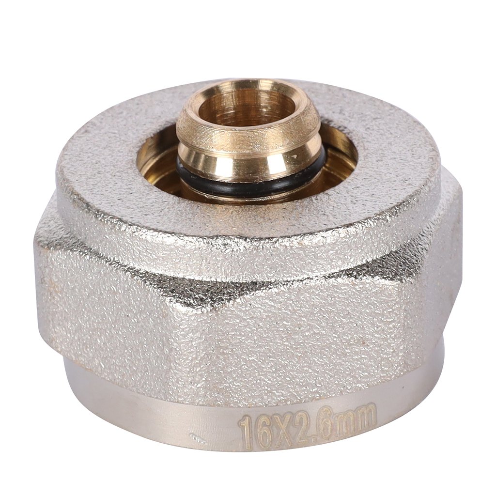 Фитинг компрессионный ROMMER евроконус для труб PEX-AL-PEXc 16х2,6х3/4, RFC-1026-162634