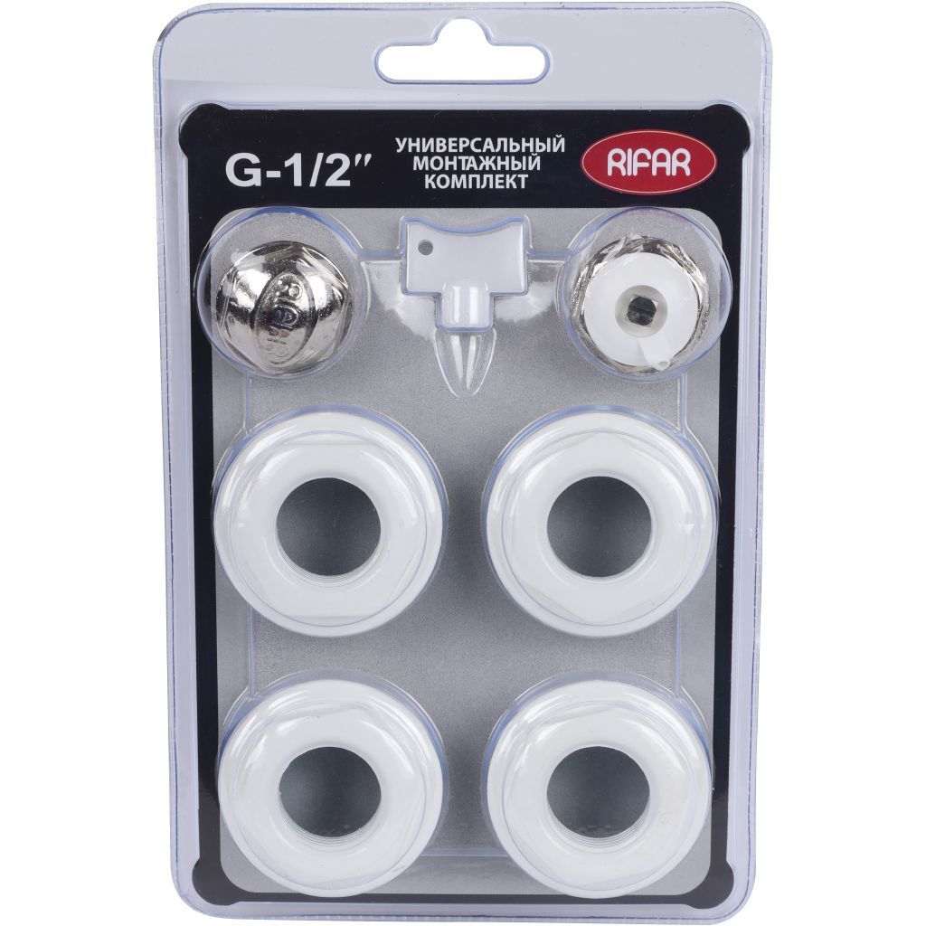 Монтажный комплект RIFAR для подключения радиатора 1/2, R.Ad.G12