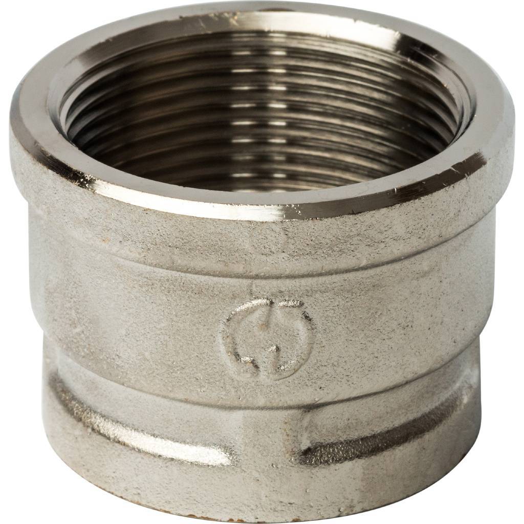 Муфта STOUT ВВ переходная никелированная 1 1/2X1, SFT-0006-001121