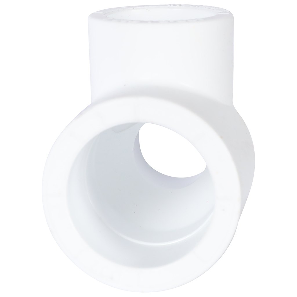 Тройник переходной Политэк 32х25х20 для полипропиленовых труб под сварку (цвет белый), 9300322520