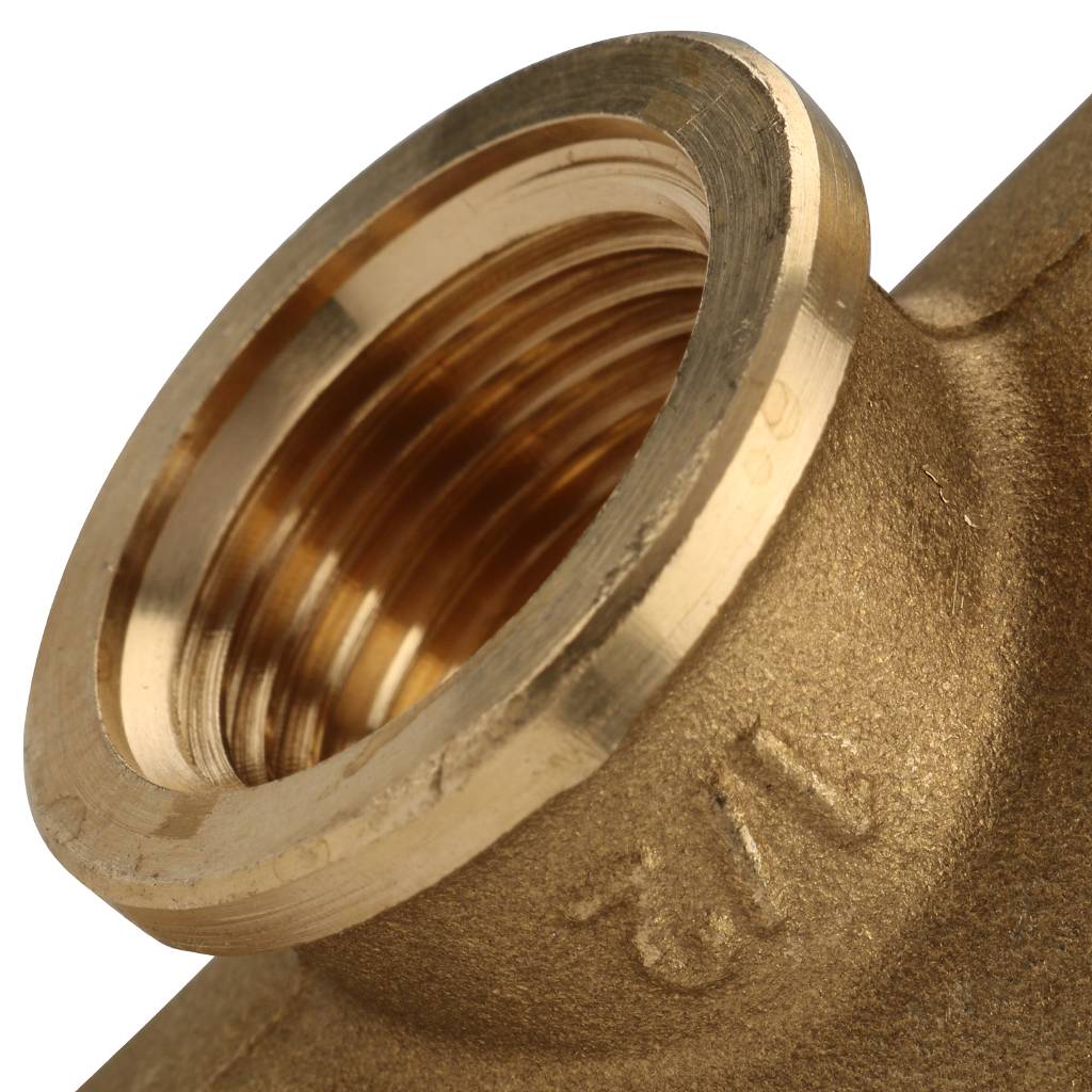 Тройник TIEMME ВВ 1х1/2х1 для стальных труб резьбовой, 1500037