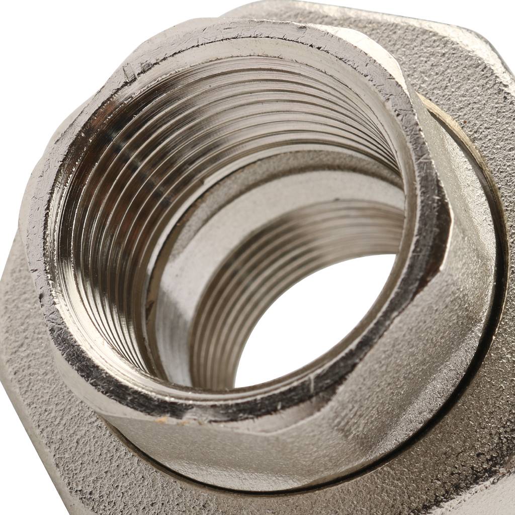 Сгон прямой TIEMME конический, никелированный ВВ 3/4х3/4, 1500368