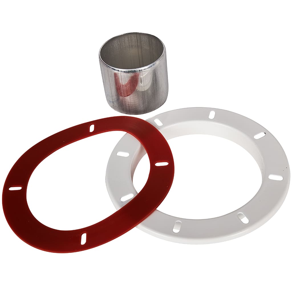 Адаптер традиционный ROMMER переход на двухтрубную систему D80/80 (Ferroli,Bosch,Navien S/C/E,Baxi ECONova/Classic и др)фланец и втулка D60 L-50