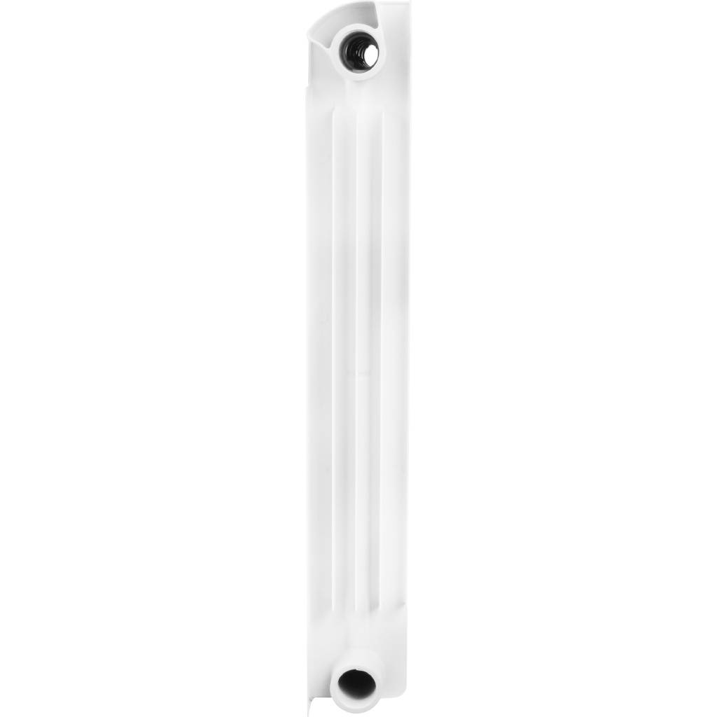 Радиатор биметаллический Global STYLE EXTRA 500 8 секций боковое подключение (белый RAL 9010), STE05001008